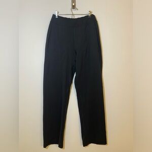 Lululemon Athletica Sweat Pants Mens M Black Wide Leg Straight Jogger